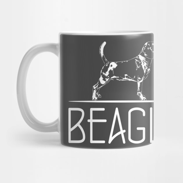 Beagle dog lover portrait by wilsigns